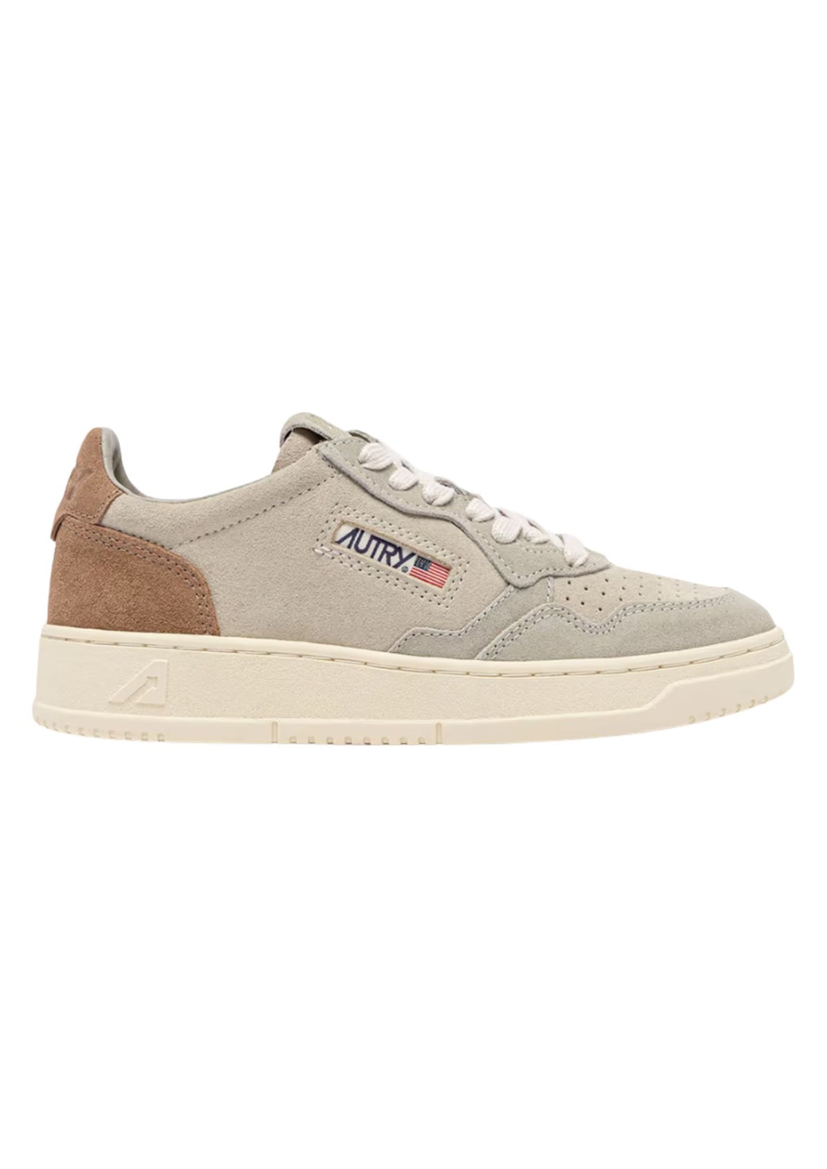 AUTRY SUEDE BEIGE/BROWN