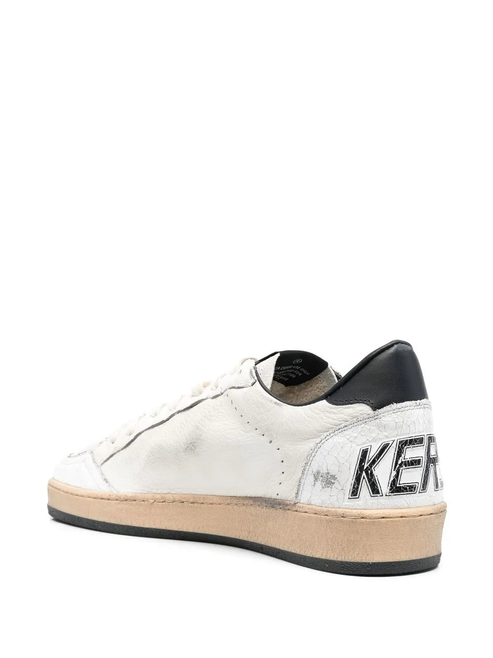 GOLDEN GOOSE BALLSTAR BASIC WHITE/BLACK