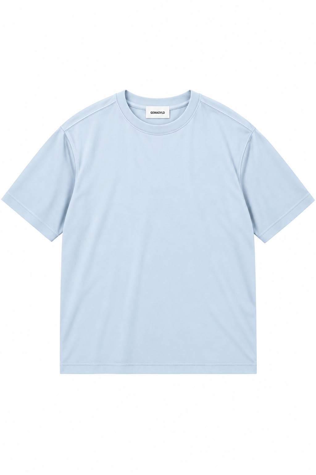 GEMAVOLD MERCERIZED T-SHIRT - LIGHT BLUE