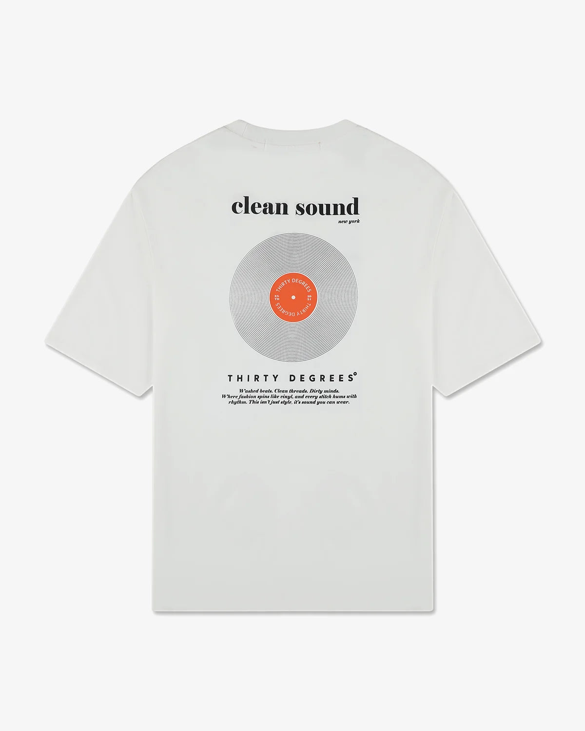 Clean Sound Tee - WHITE