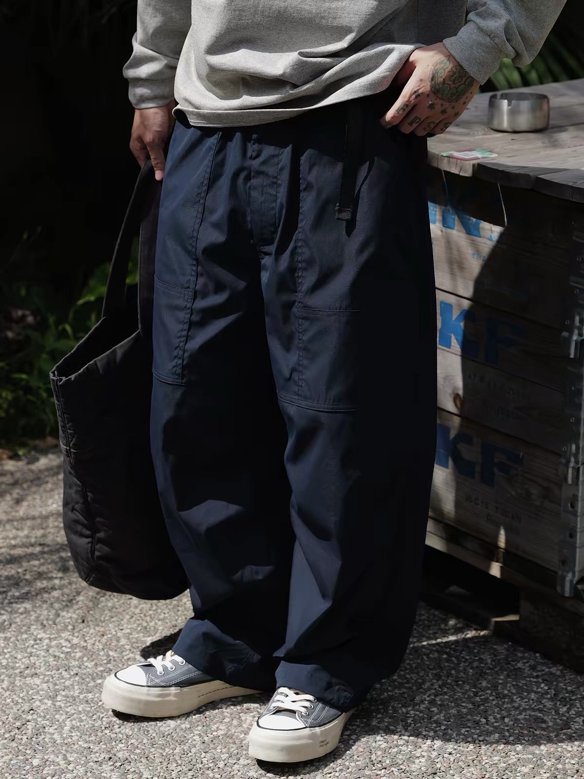 UNBENT NYLON CARGO - BLUE