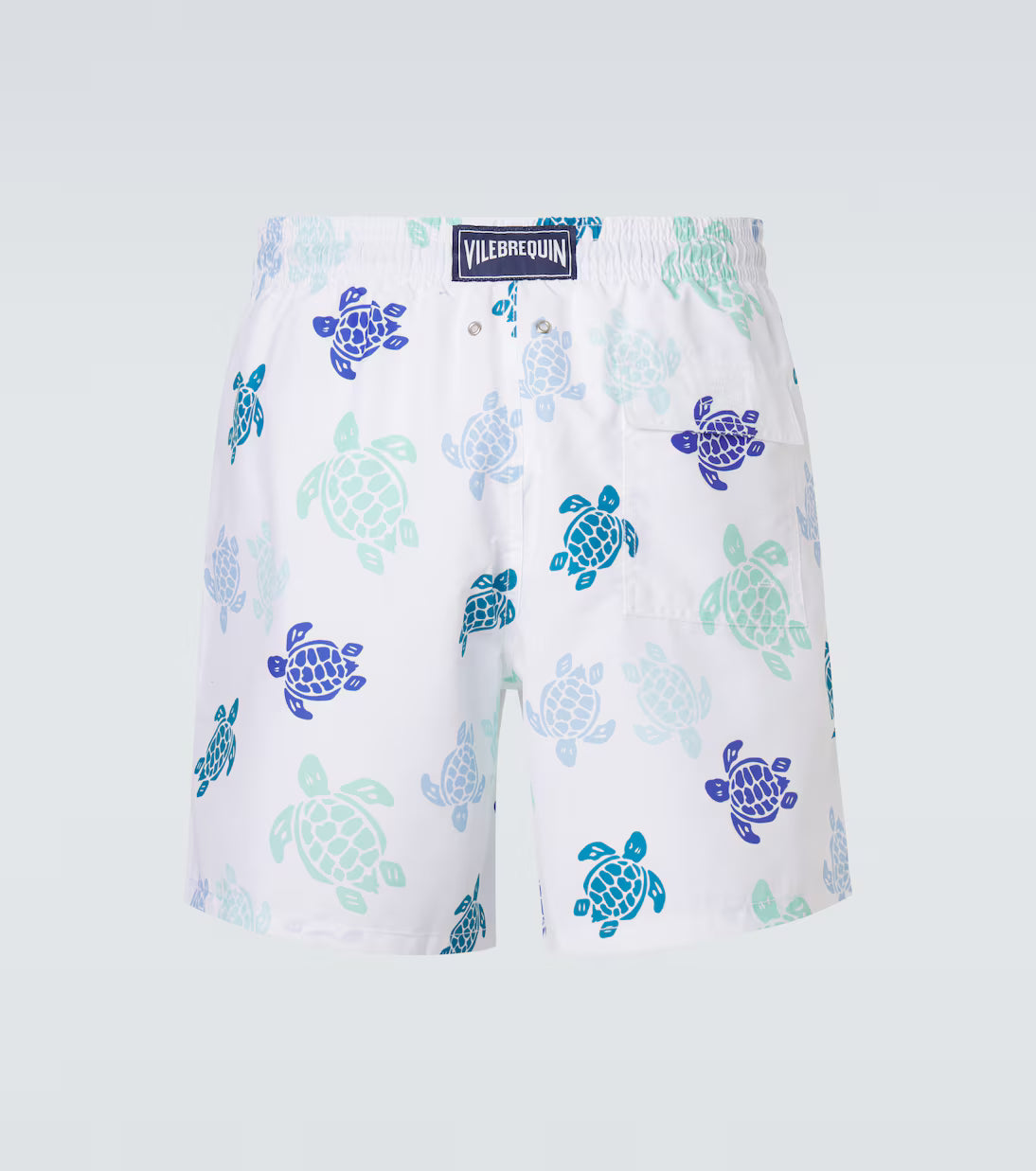 VILEBREQUIN MEN SWIMWEAR SHORTS MULTICOLORES WHITE