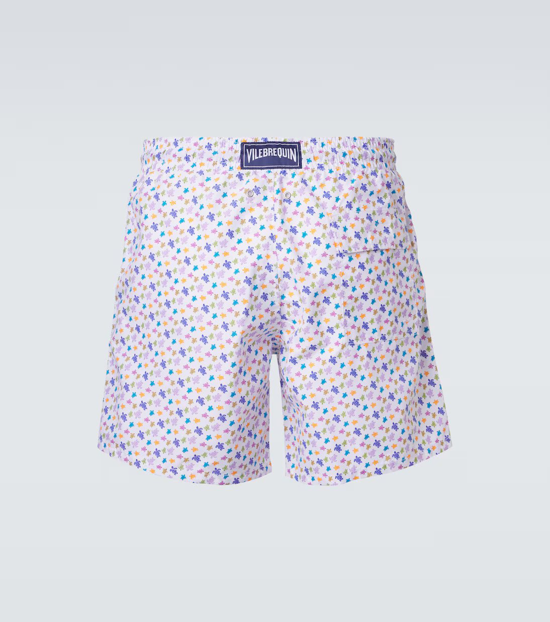 VILEBREQUIN MEN SWIMWEAR SHORTS PATCH WHITE