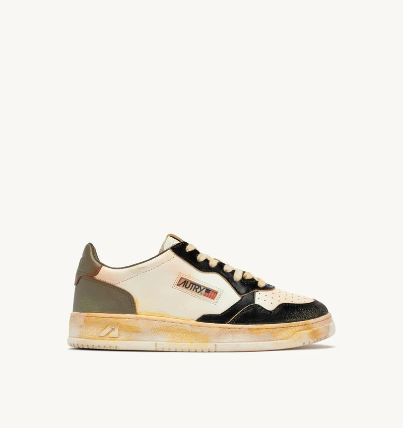 AUTRY SUPER-VINTAGE BLACK/OLIVE