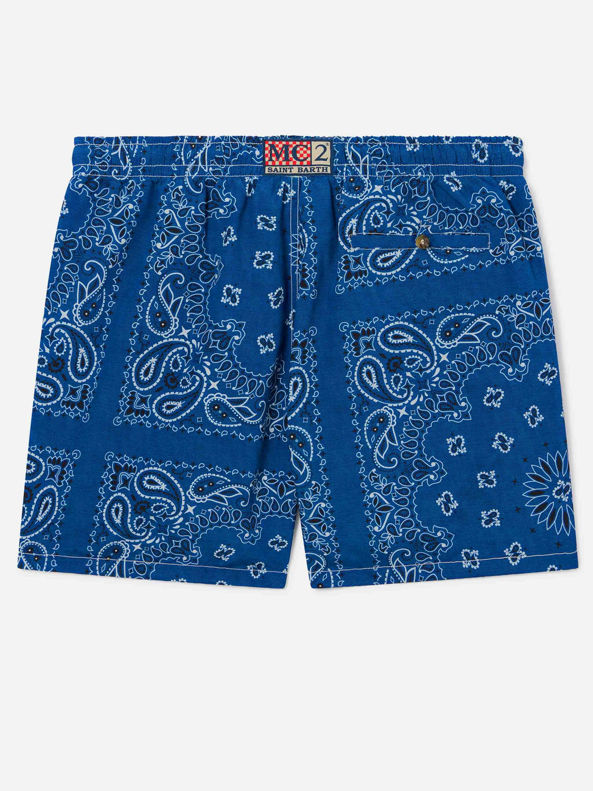 MC2 SWIMMING SHORTS BLUE BANDANA