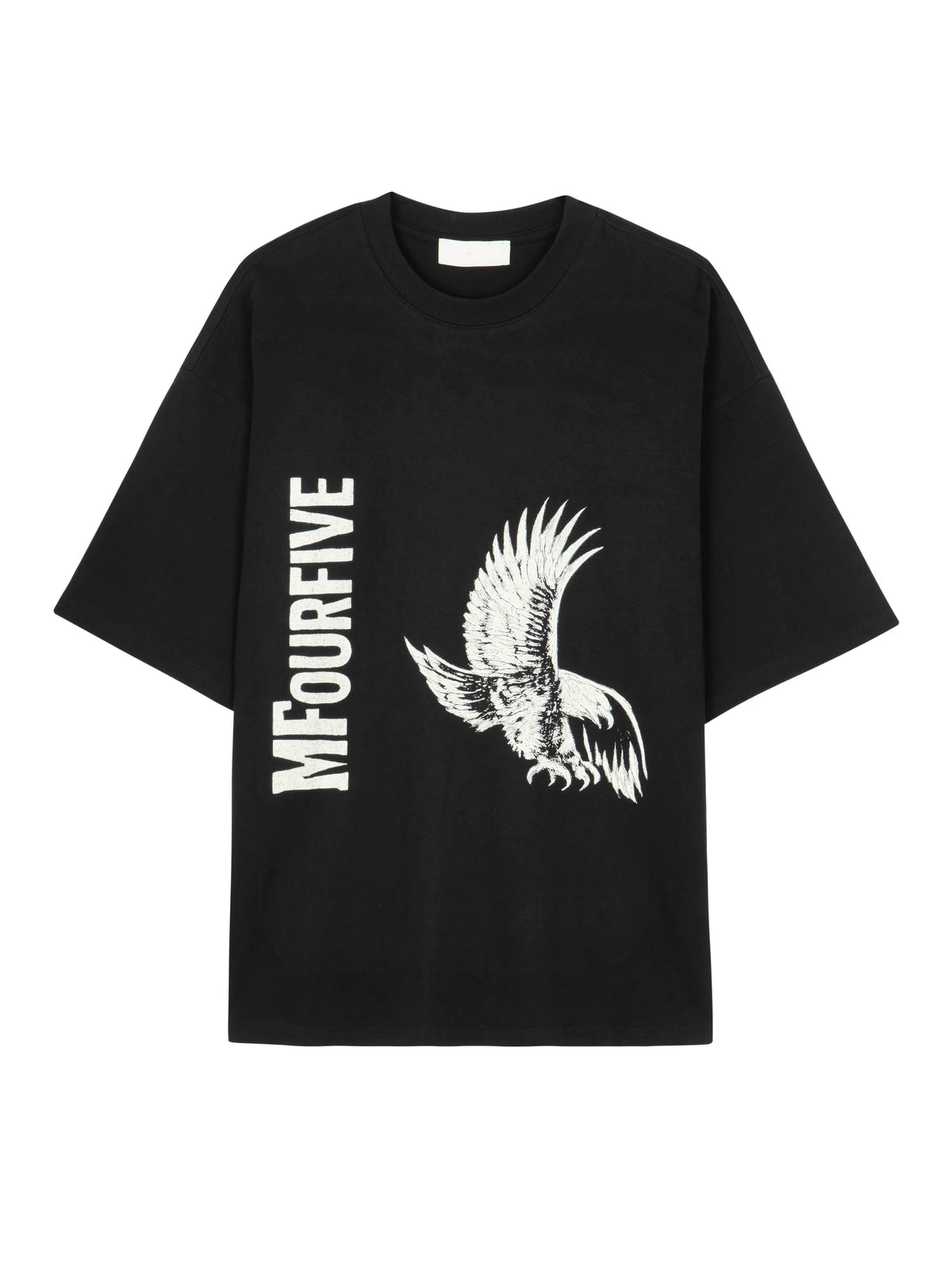 Black Eagle Graphic Oversized T-Shirt