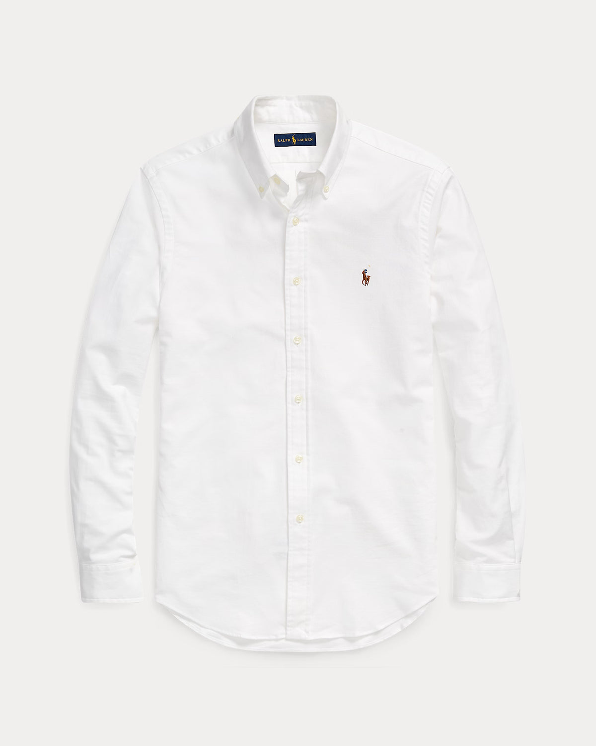 Slim Fit Oxford Shirt WHITE